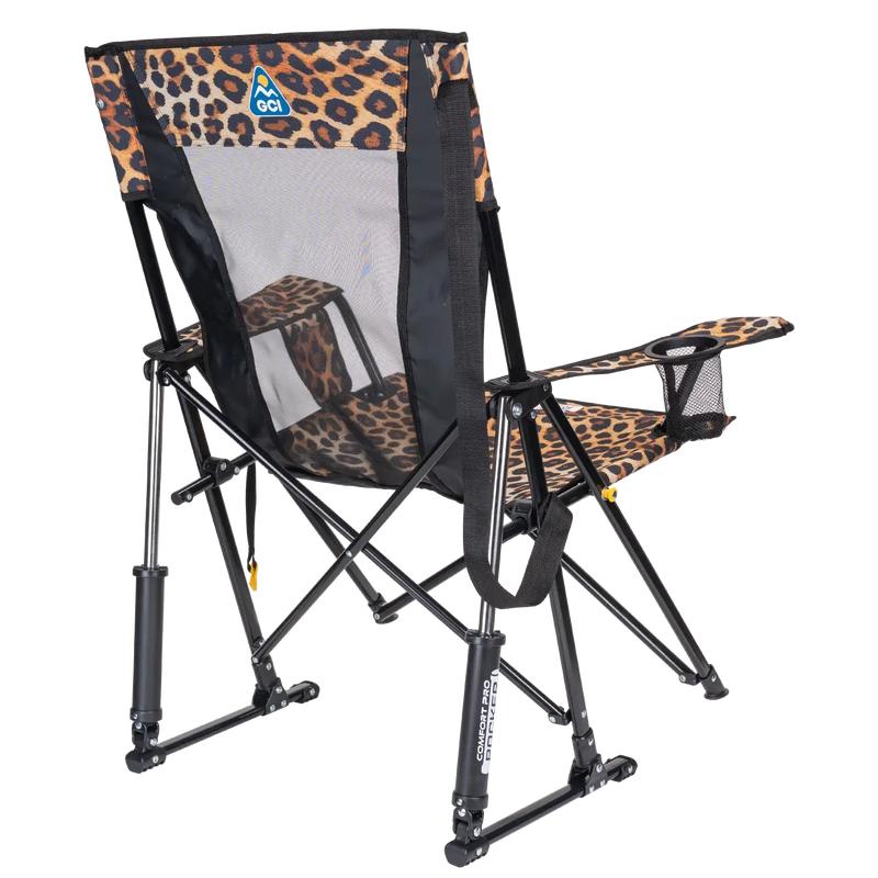 Leopard Lounge Folding Outdoor Chair