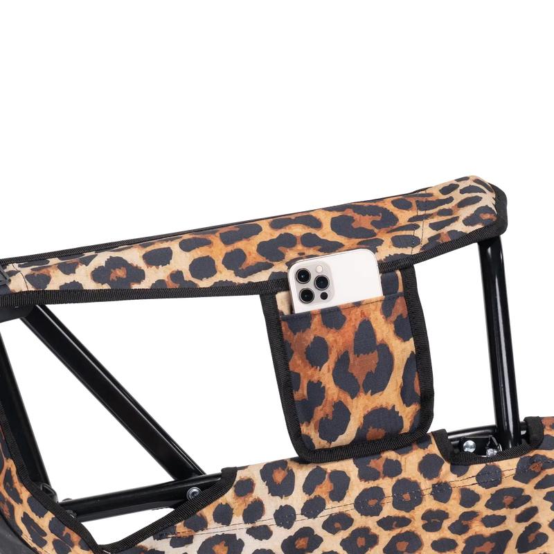 Leopard Lounge Folding Outdoor Chair