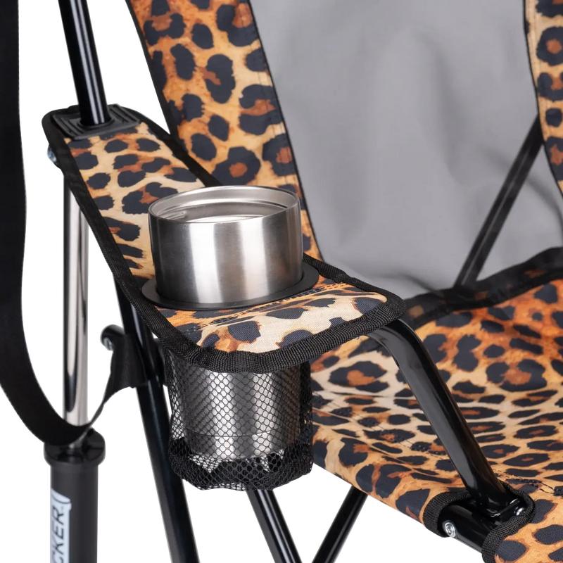 Leopard Lounge Folding Outdoor Chair