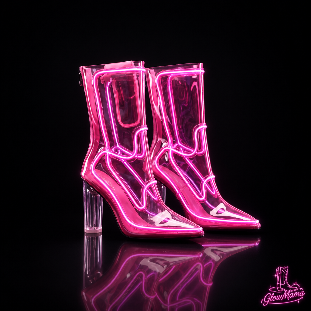 QTSYOH-GlowMama - Cowboy LED boots