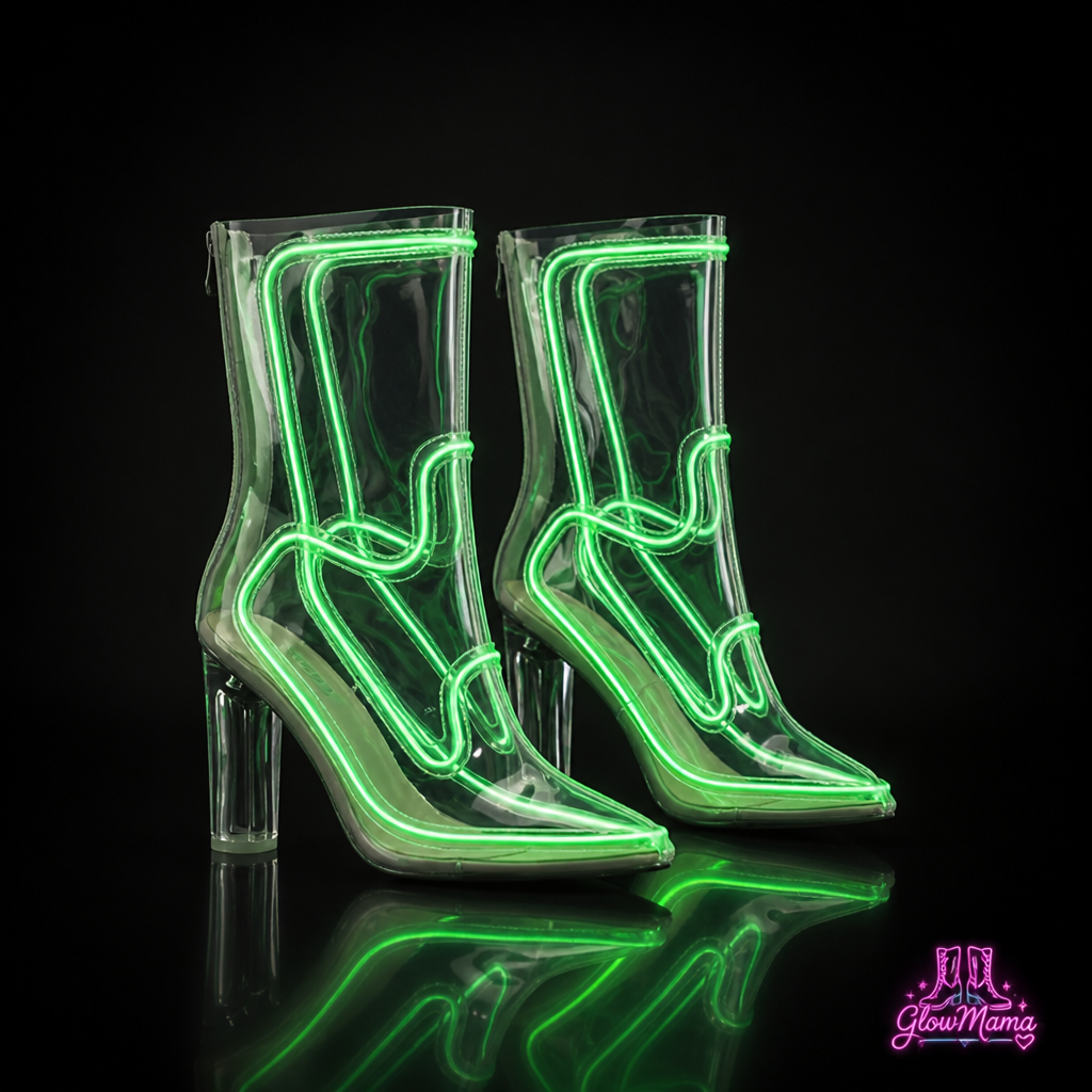 QTSYOH-GlowMama - Cowboy LED boots