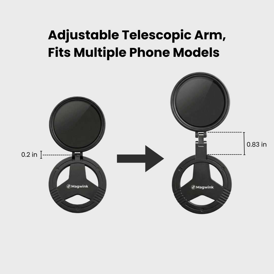 52mm Magnetic Phone Camera Filter Kit for Cinematic Photos & Videos