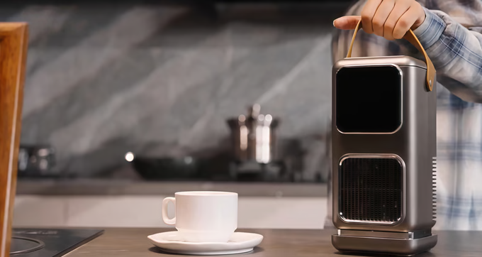Portable ice maker and beverage station feature image