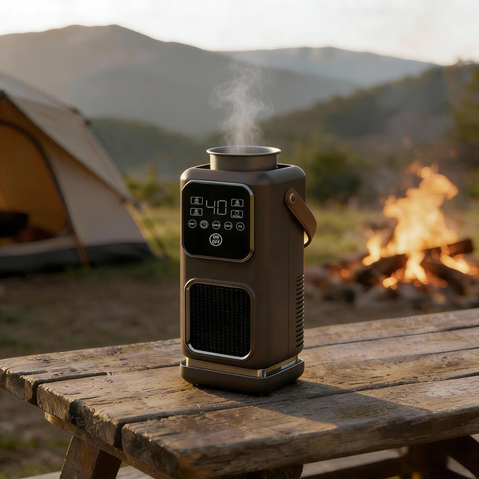 Portable ice maker and beverage station feature image