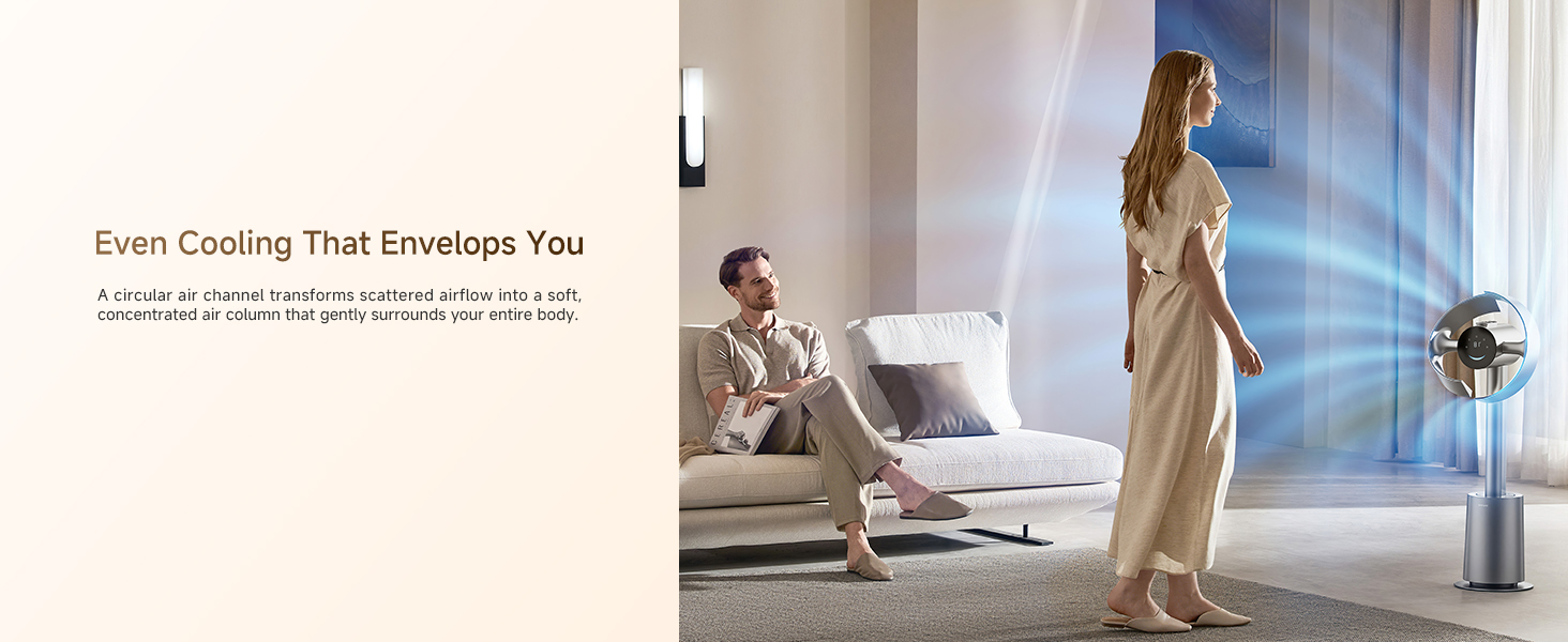 Fast whole-room air refresh
