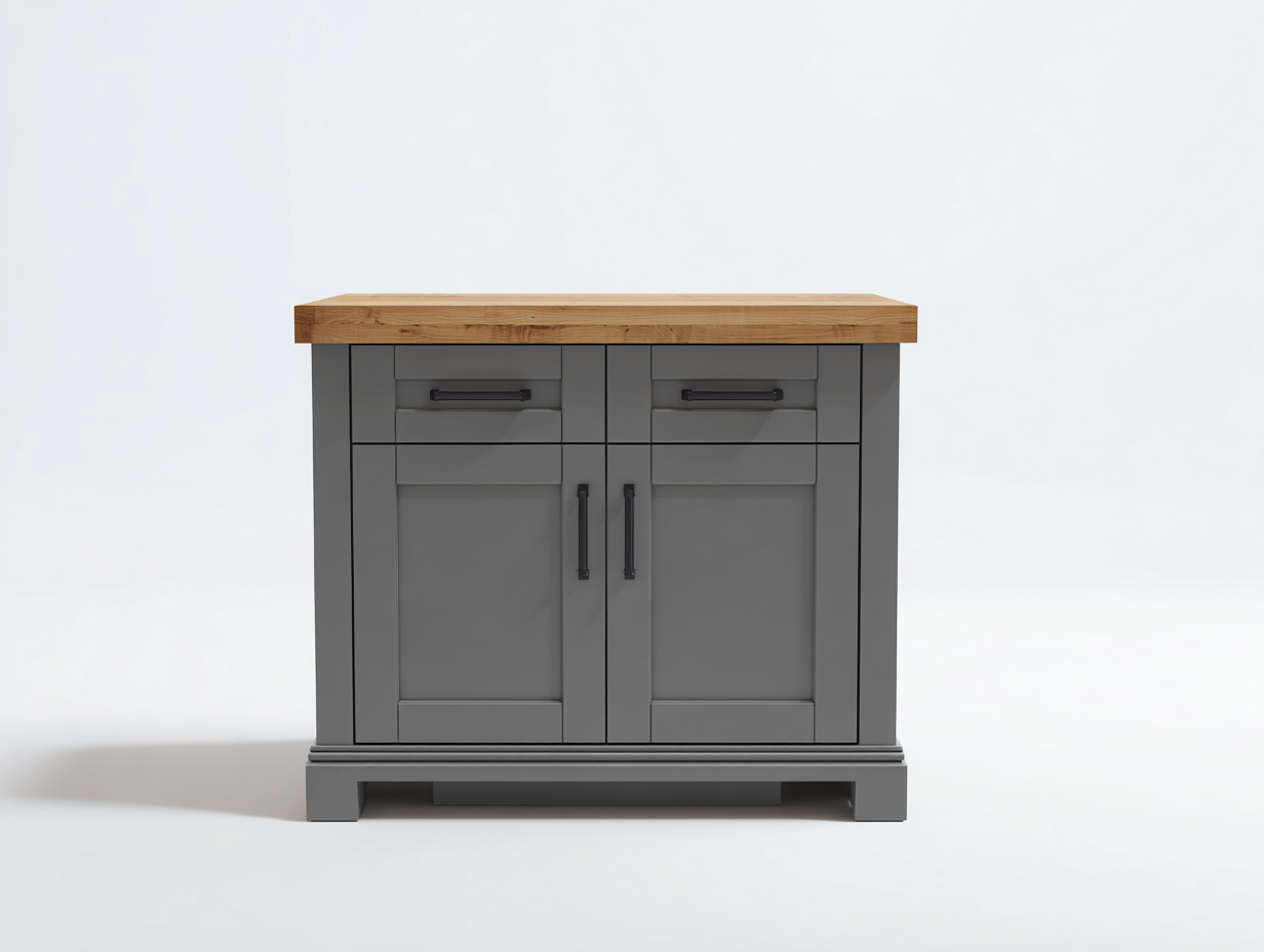 Credenza-MDF-Legno-Metallo-102x45x87 cm-Grigio-Legno-Design moderno-Livorasidecor