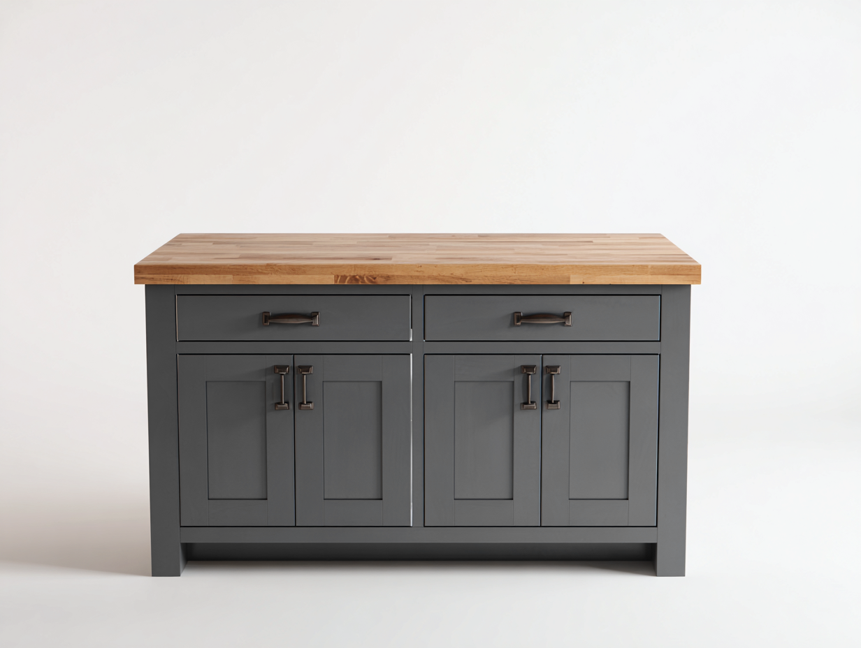 Credenza-MDF-Legno-Metallo-120x48x88 cm-Grigio scuro-Legno-Design moderno-Livorasidecor