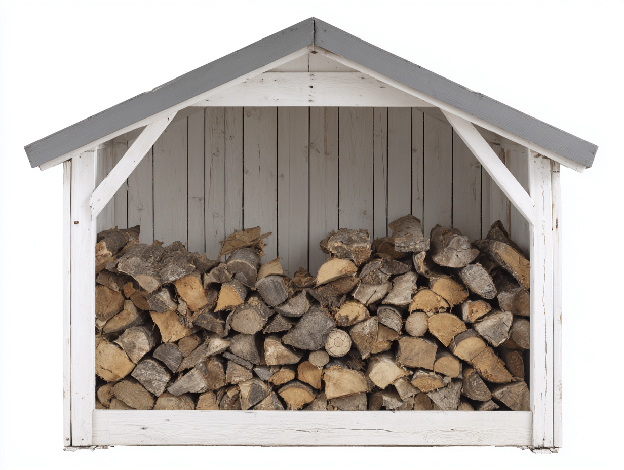 Portalegna-Legno-160x49x130 cm-Bianco-Grigio-Rustico-Livorasidecor