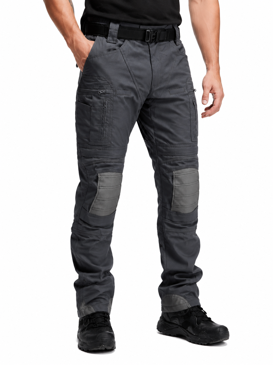 Men'S Tactical Combat Pants, Waterproof Cargo Pants With Multi-Pockets, Durable Outdoor Hiking Work Trousers