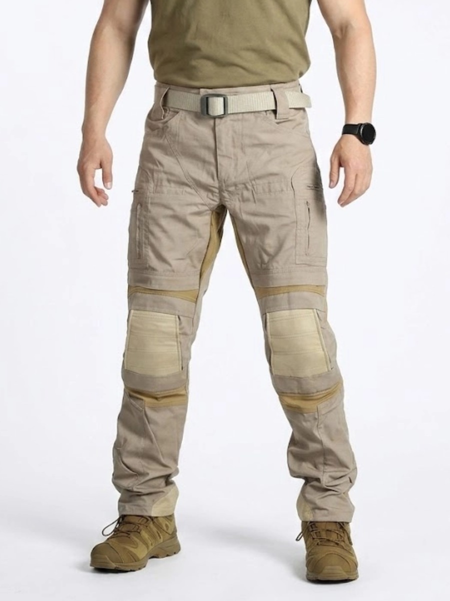 Men'S Tactical Combat Pants, Waterproof Cargo Pants With Multi-Pockets, Durable Outdoor Hiking Work Trousers