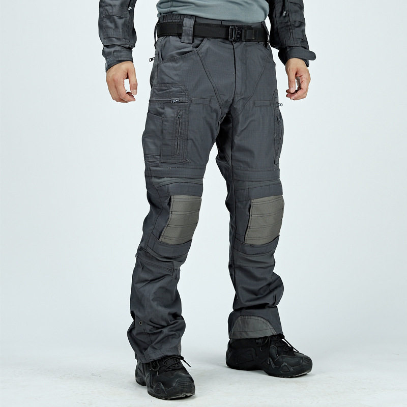 Men'S Tactical Combat Pants, Waterproof Cargo Pants With Multi-Pockets, Durable Outdoor Hiking Work Trousers