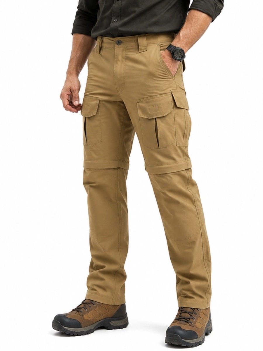 Convertible Tactical Pants - Detachable Leg Outdoor Cargo Trousers