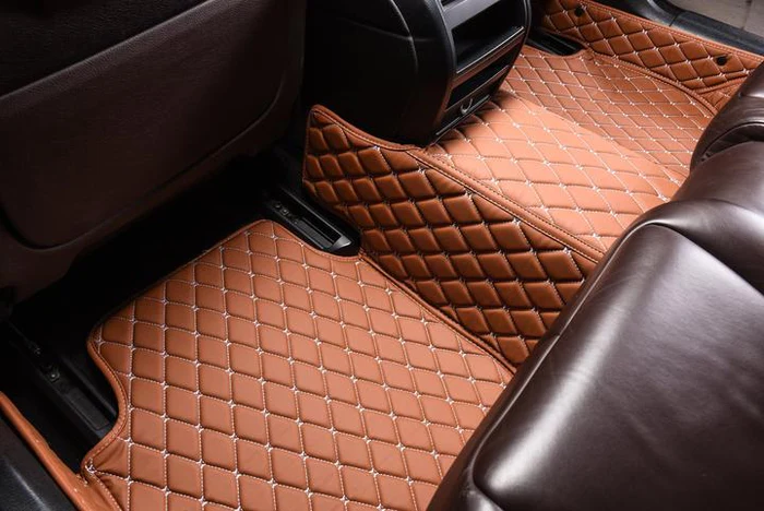 🚗💨Covorașe auto personalizate din piele pentru picioare, zeci de stiluri, acoperire completă, Automotive, lux, 2013 ~ 2019