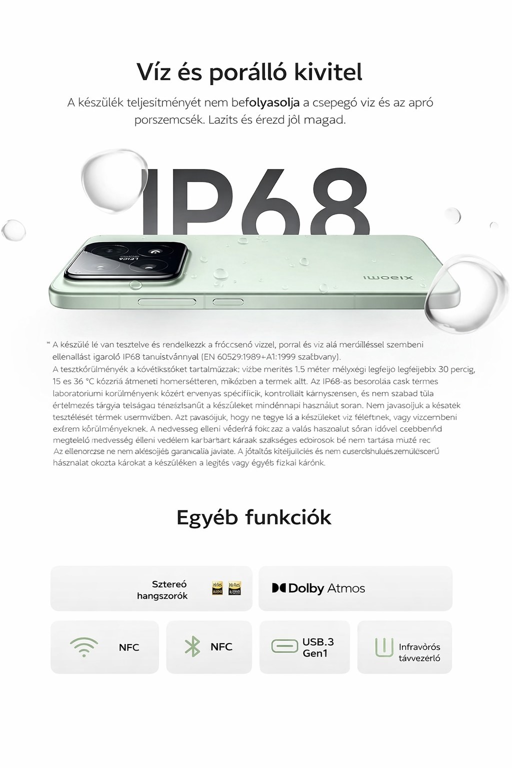 XIAOMI 15 5G Ai (Tmobile Mint Tello és az USA-n kívüli globális telefonokhoz) (512 GB + 12 GB) 50 MP-es Triple Pro Leica kamera 6,36" Dual Sim NFC