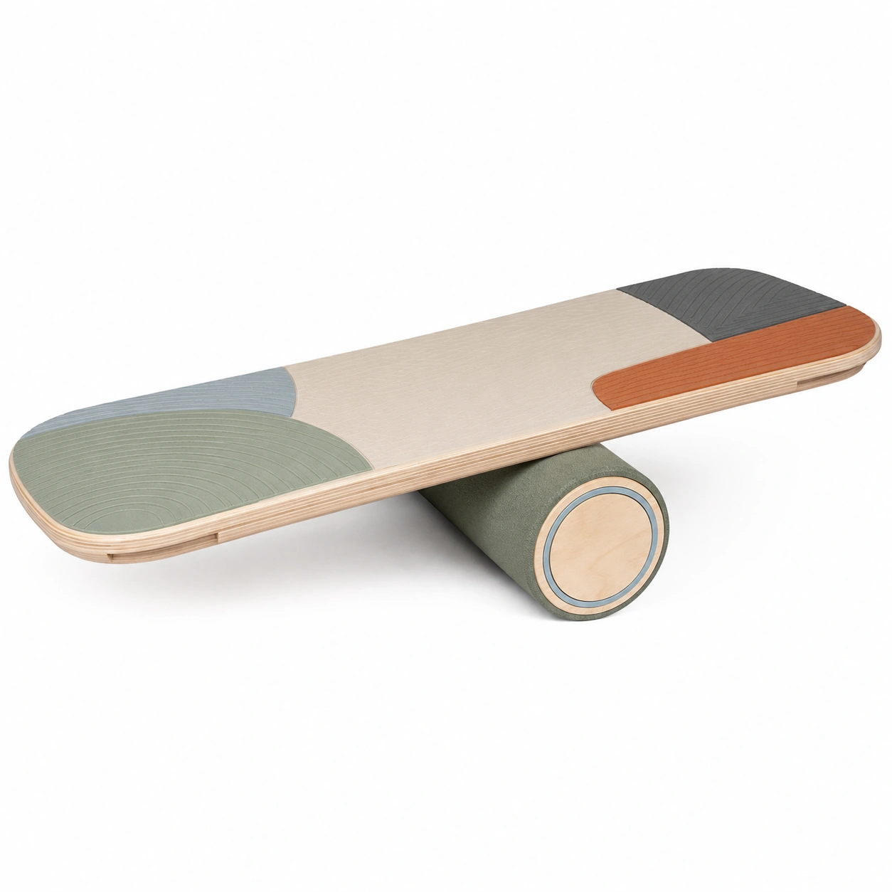 Mehrfarbiges Balance Board für Gleichgewichtstraining und Fitnessübung-furnivoxa
