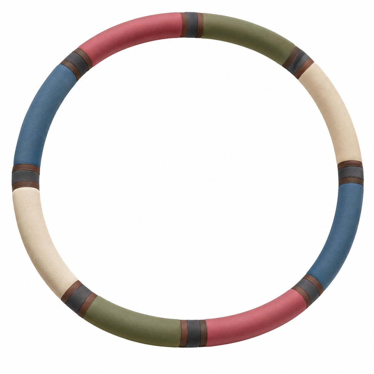 Hula Hoop Fitness Reifen, Ø 100cm, 1.2kg, Mehrfarbig-furnivoxa