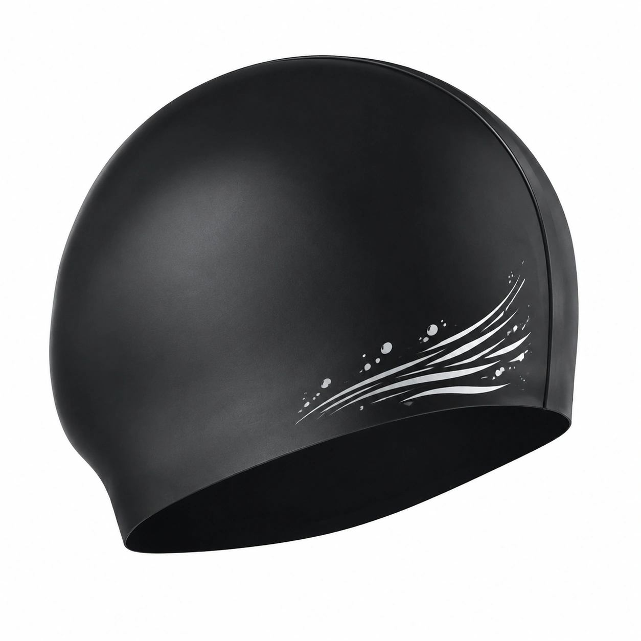 Cuffia in Silicone Nera con Design Idrodinamico-room ELVANI