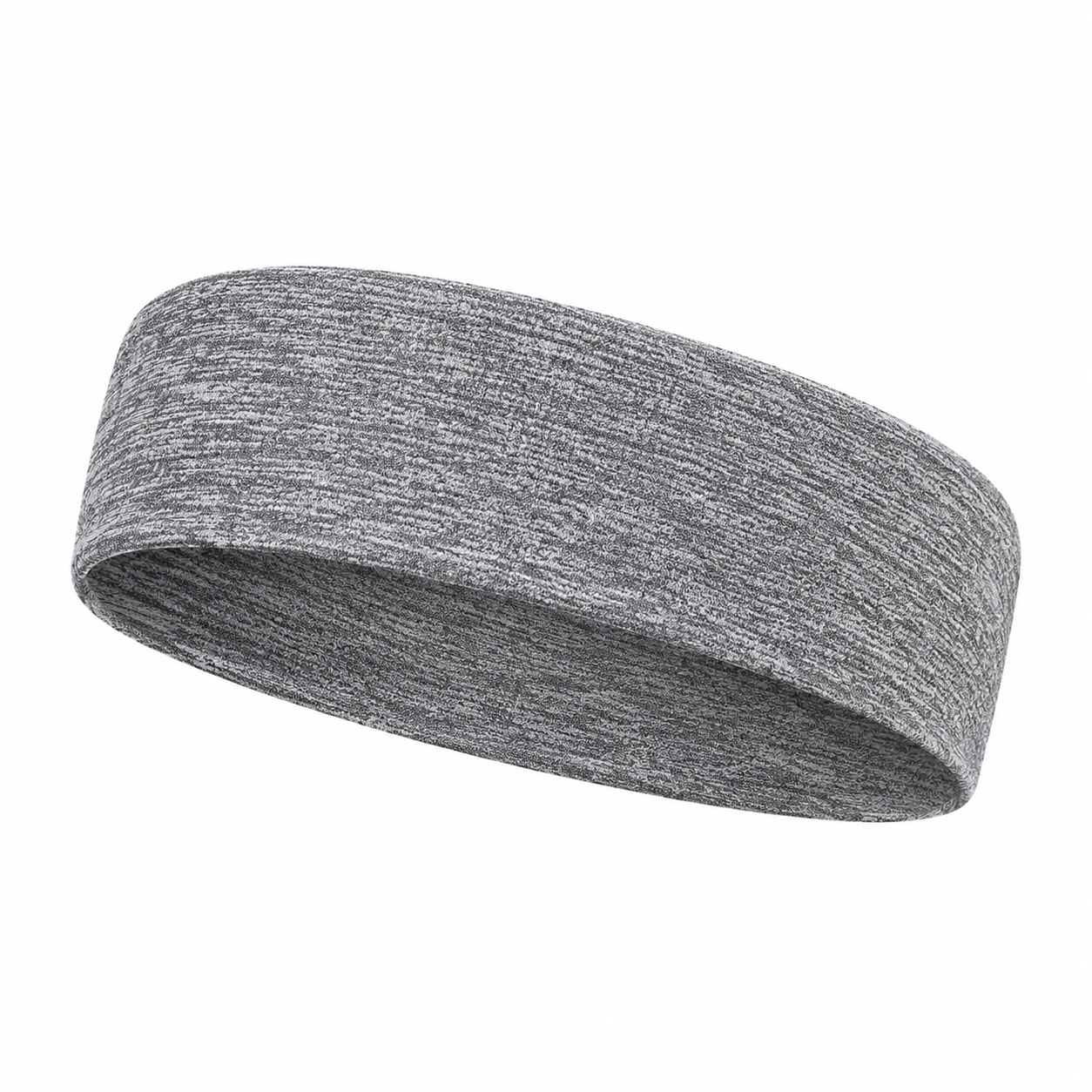 Fascia per Capelli Sportiva Traspirante Grigio, Larga 7 cm-room ELVANI