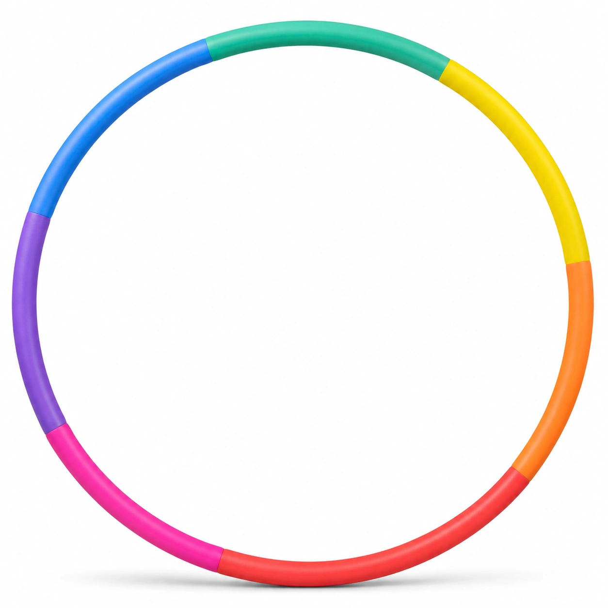 Hula Hoop Fitness Multicolore Smontabile 90 cm-room ELVANI