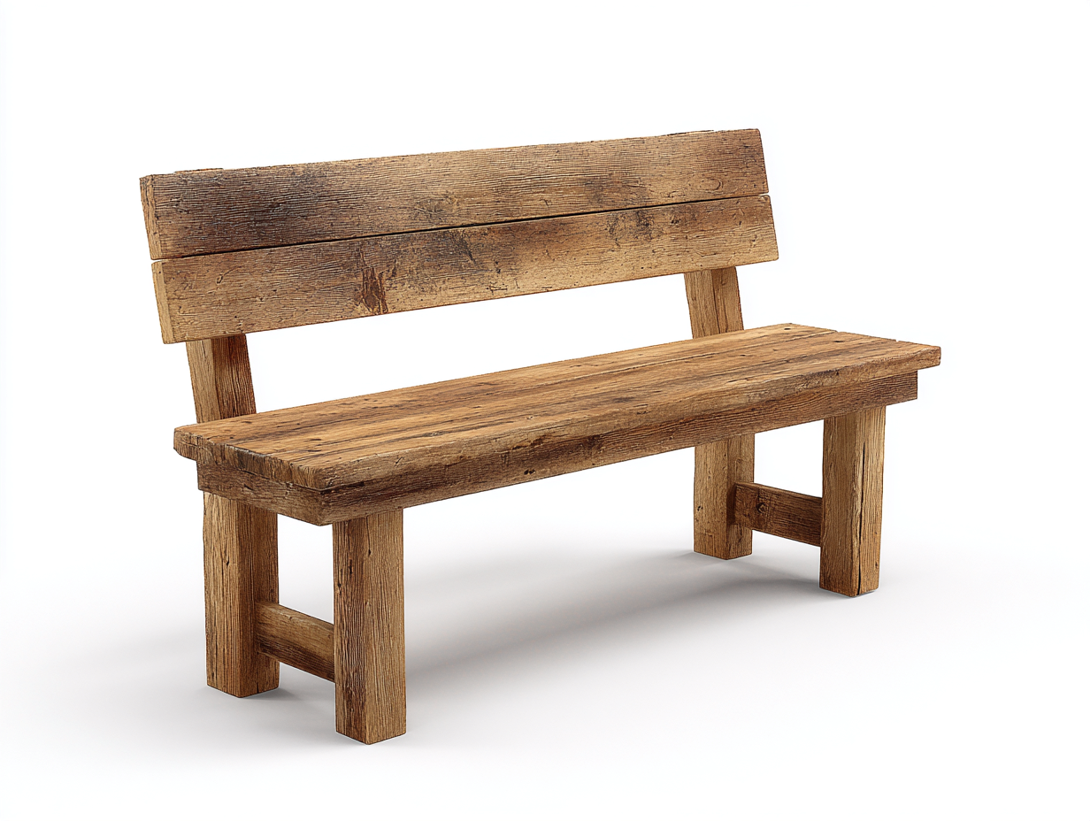Panche da giardino - legno - 160x58x85 cm - marrone - stile rustico-Lizolyhaven