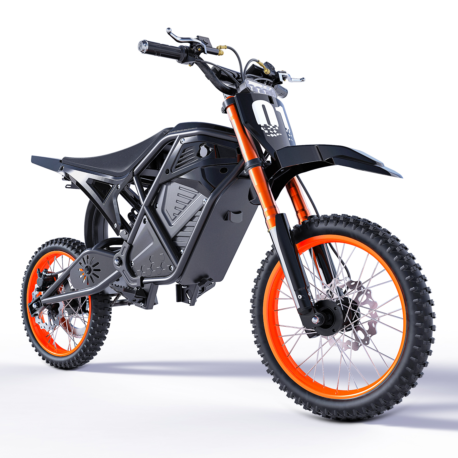 QNUT EDB001 Off-Road Electric Motorbike