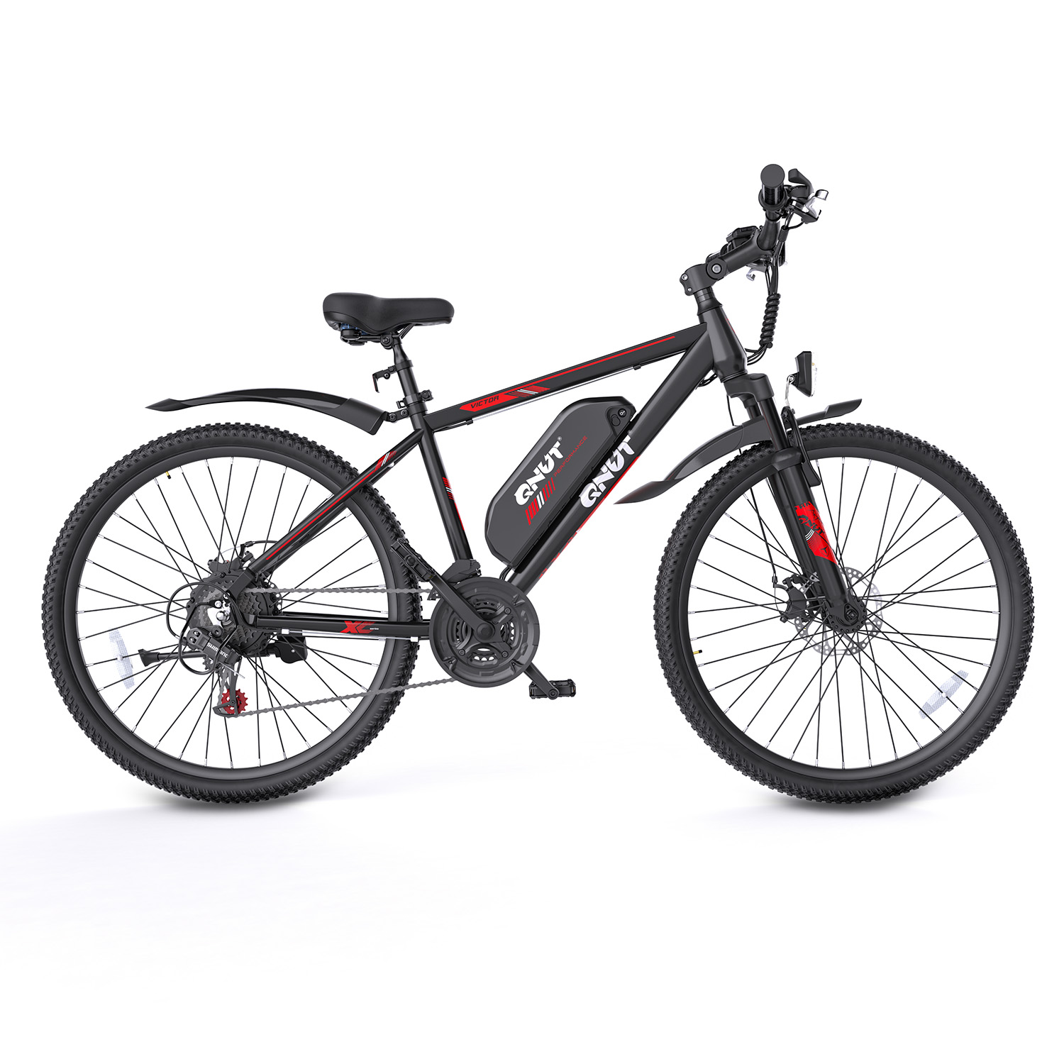 QNUT Victor Electric Mountain Bike for Adults