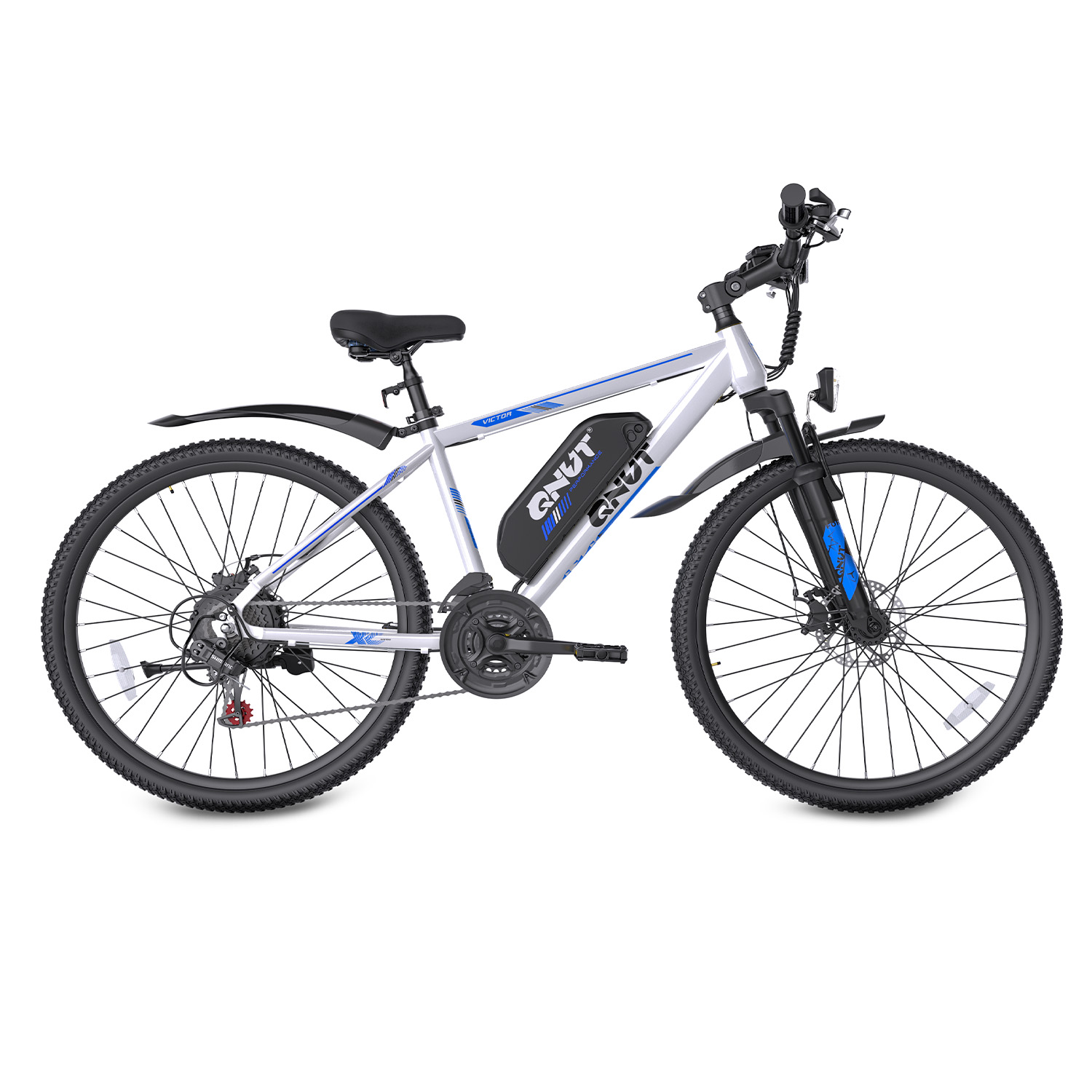 QNUT Victor Electric Mountain Bike for Adults