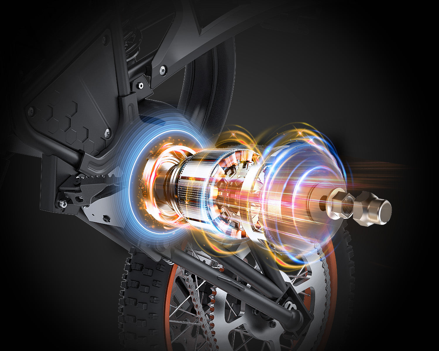 QNUT EDB001 Off-Road Electric Motorbike
