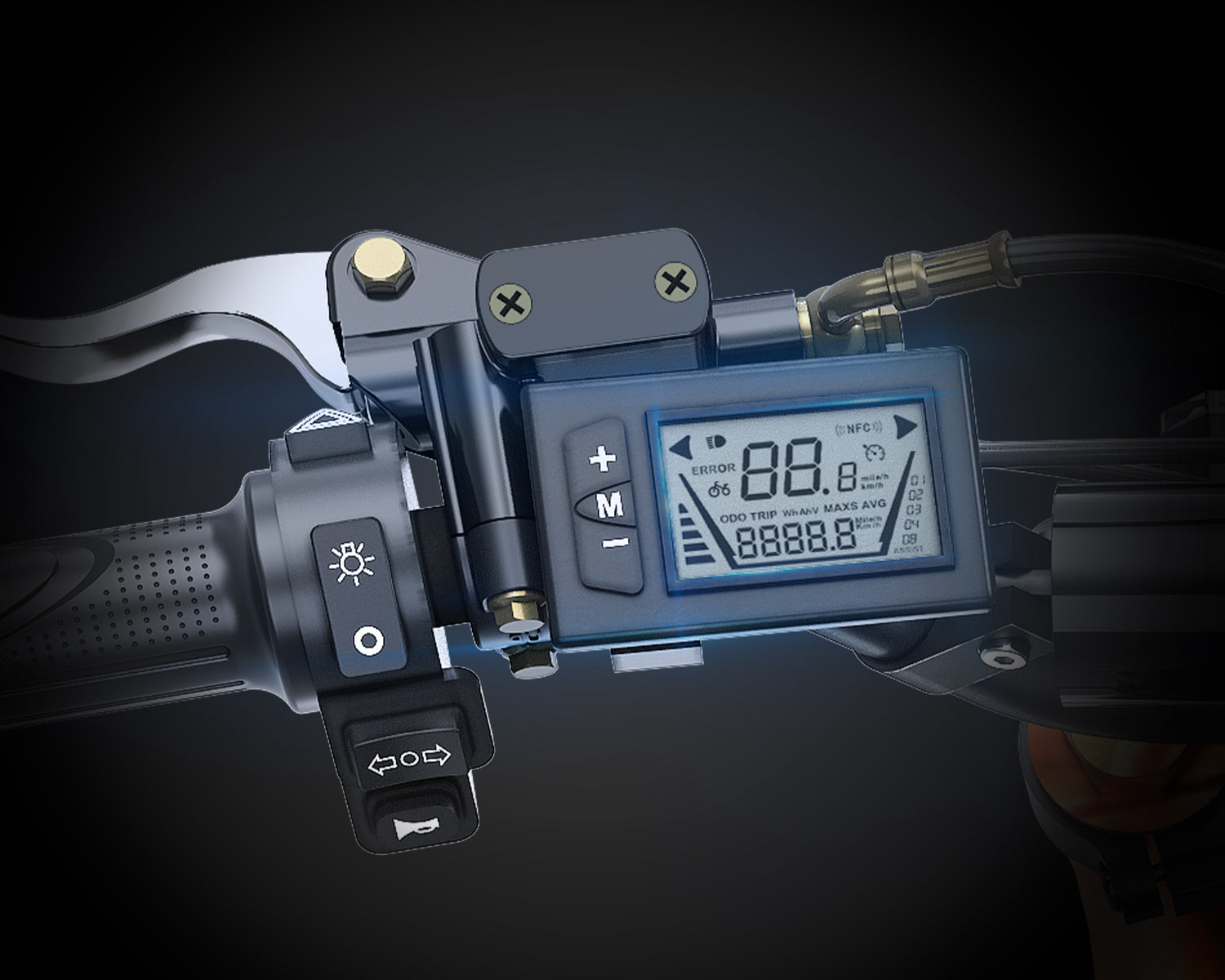 QNUT EDB001 Off-Road Electric Motorbike