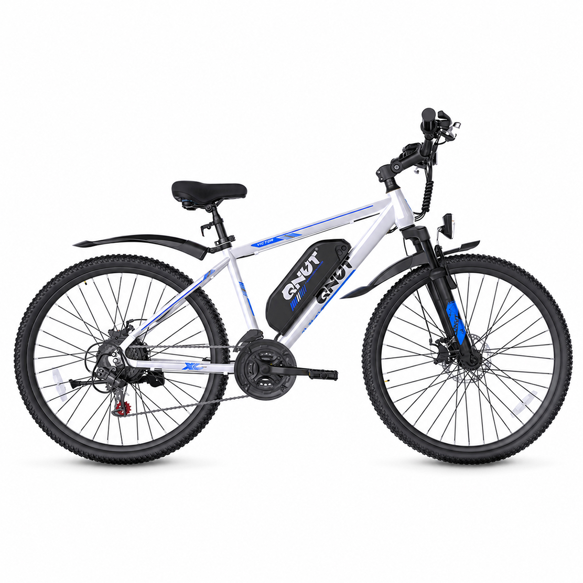 Qnut Victor 2.0 PRO Electric Bike 350W Motor 20 MPH Max Speed 36V 10.4Ah battery 20-40 Miles Max Range