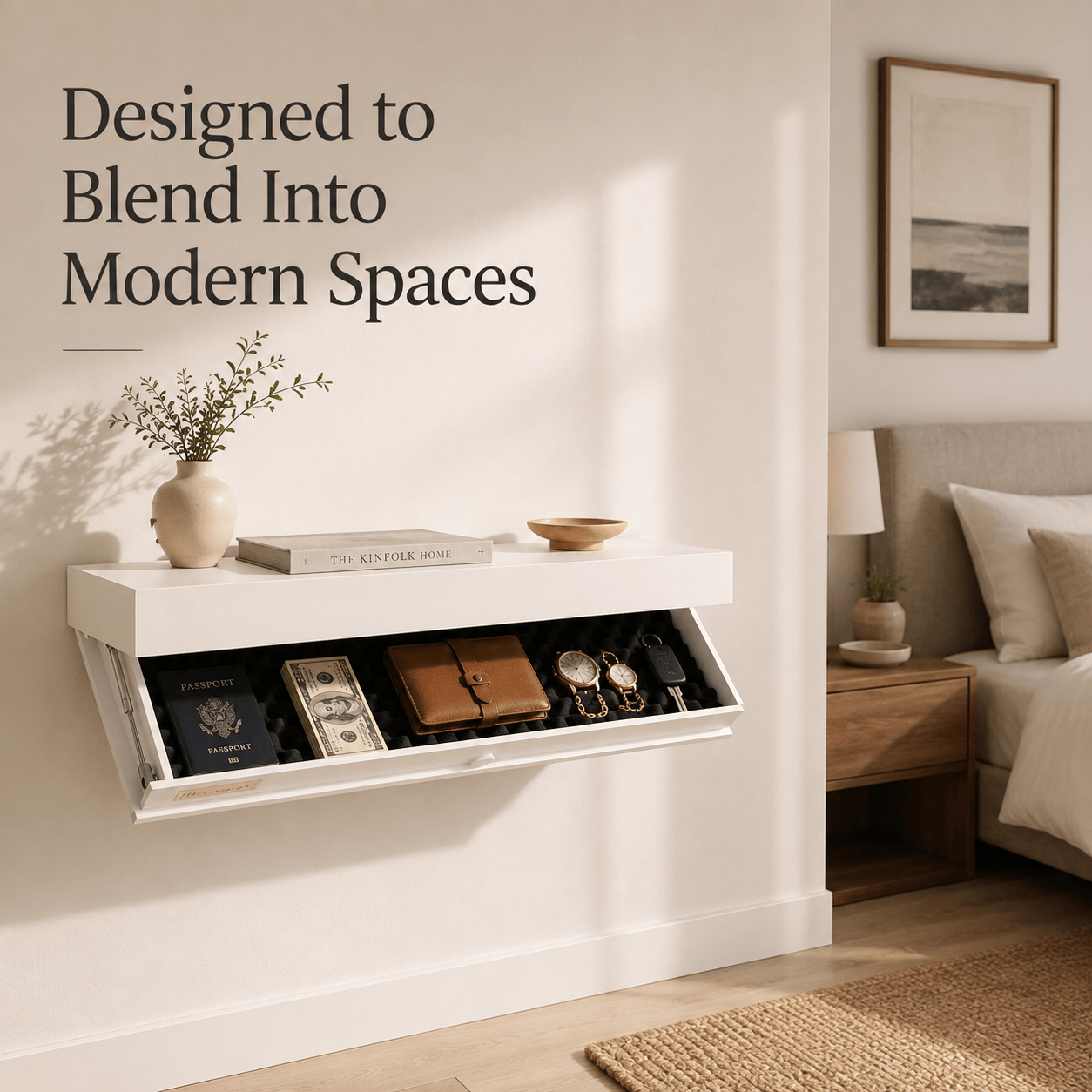 Tuckix™ Hidden NFC Storage Shelf