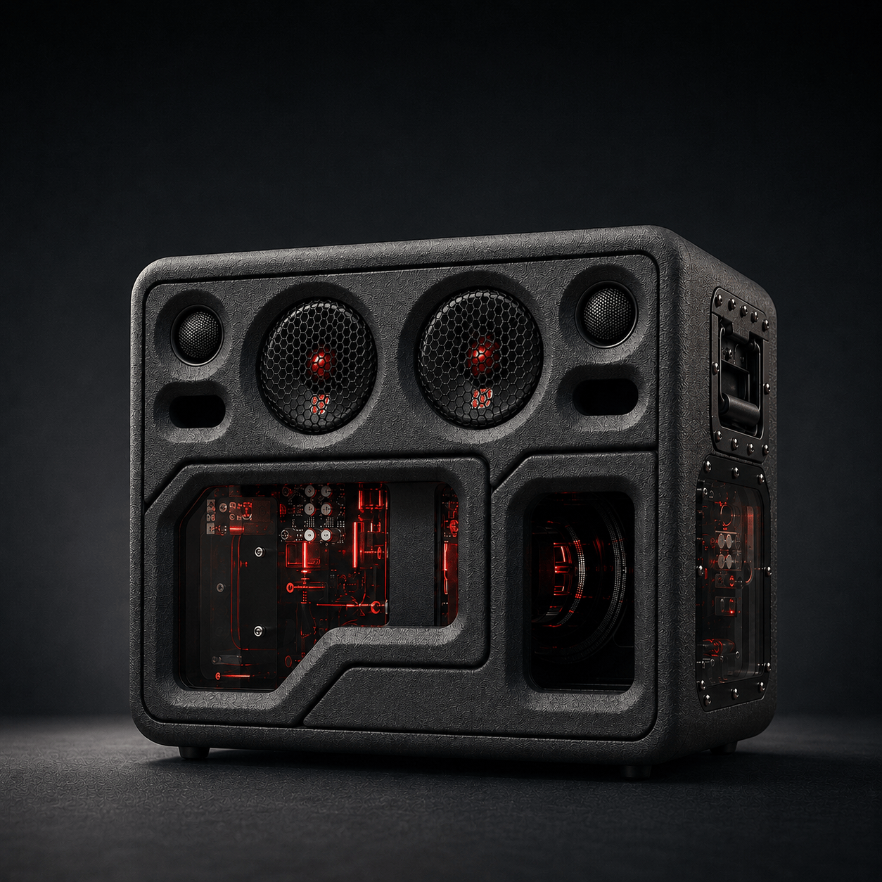 PAD SOUND X8 160W Transparent Bass Speaker