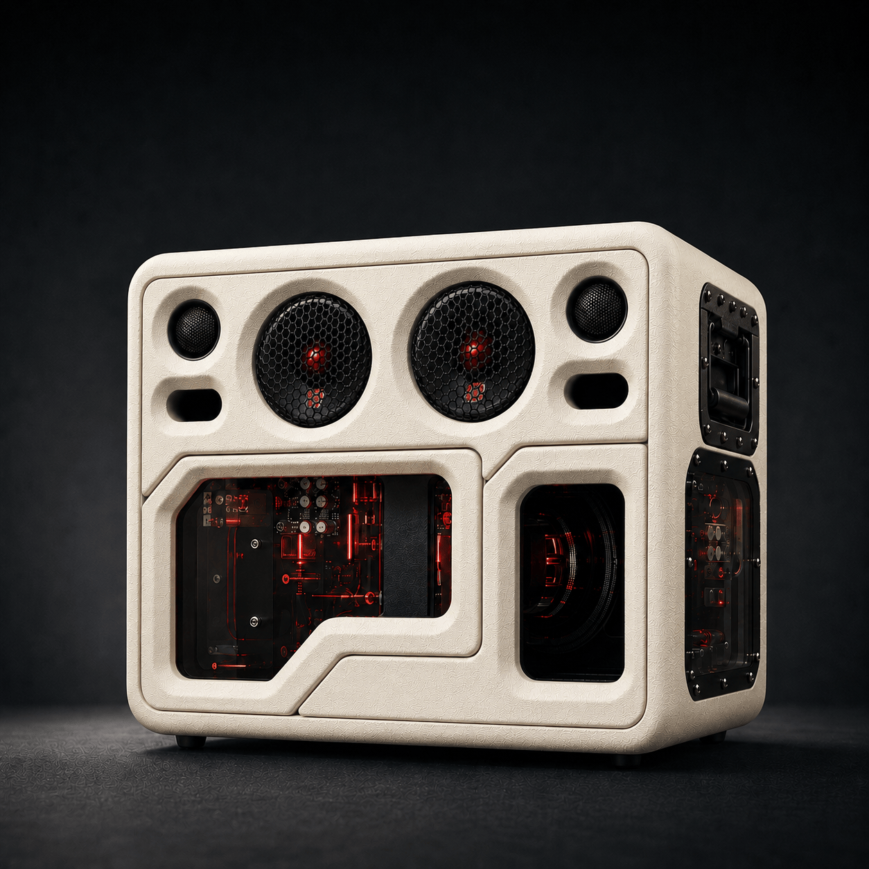PAD SOUND X8 160W Transparent Bass Speaker