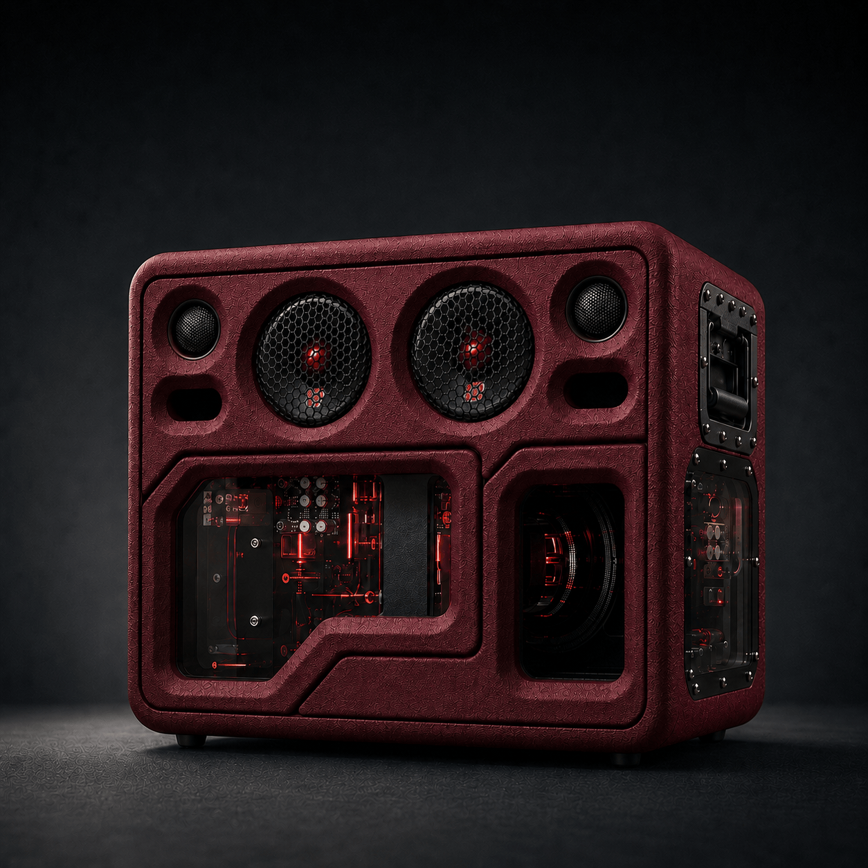 PAD SOUND X8 160W Transparent Bass Speaker