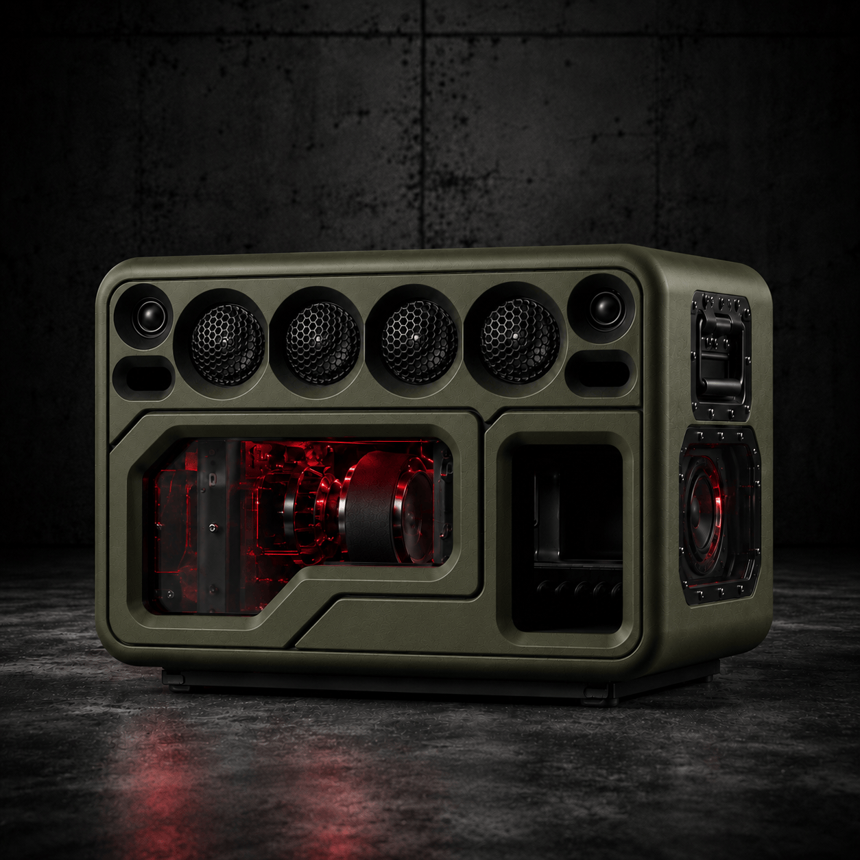 PAD SOUND X8 ARRAY 160W Wide-Stage Bass Speaker