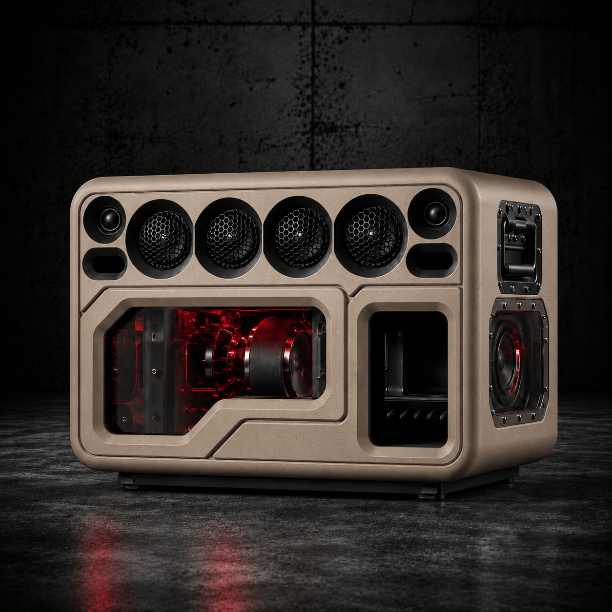 PAD SOUND X8 ARRAY 160W Wide-Stage Bass Speaker