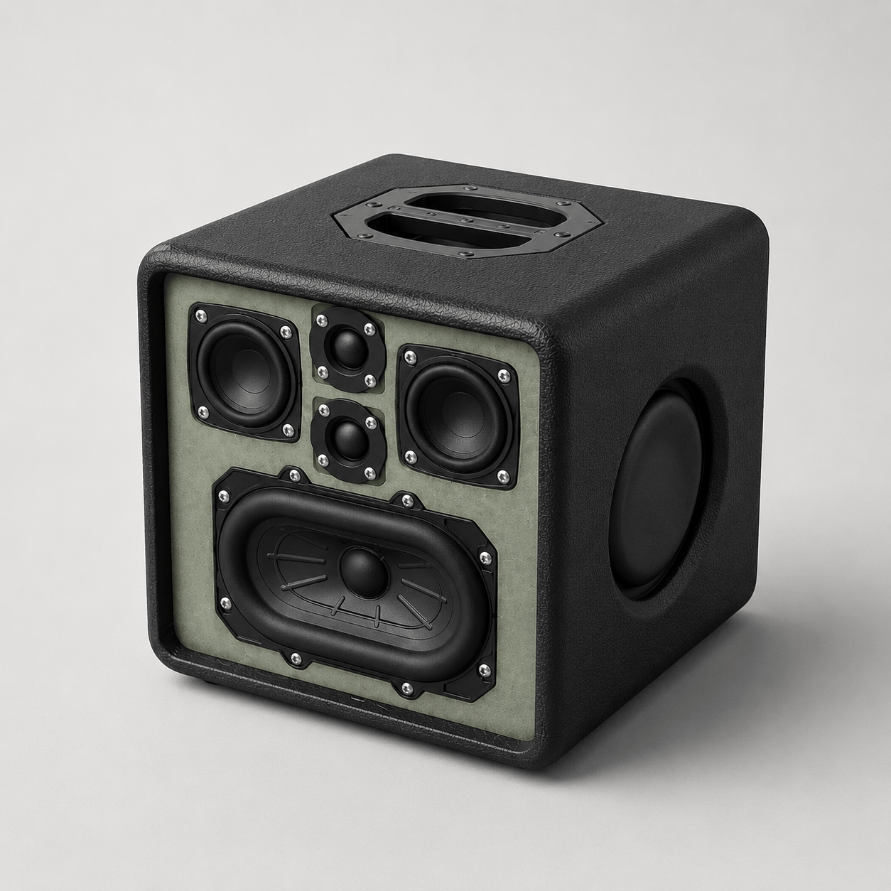 PAD SOUND CUBE — Compact Power Bluetooth Speaker