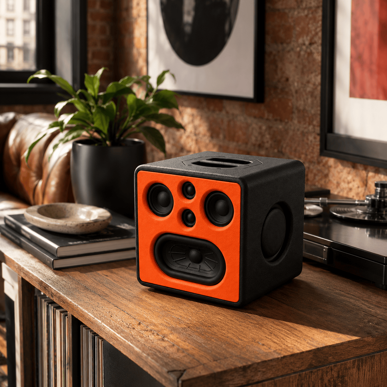 PAD SOUND CUBE VIVID — Compact Power Speaker