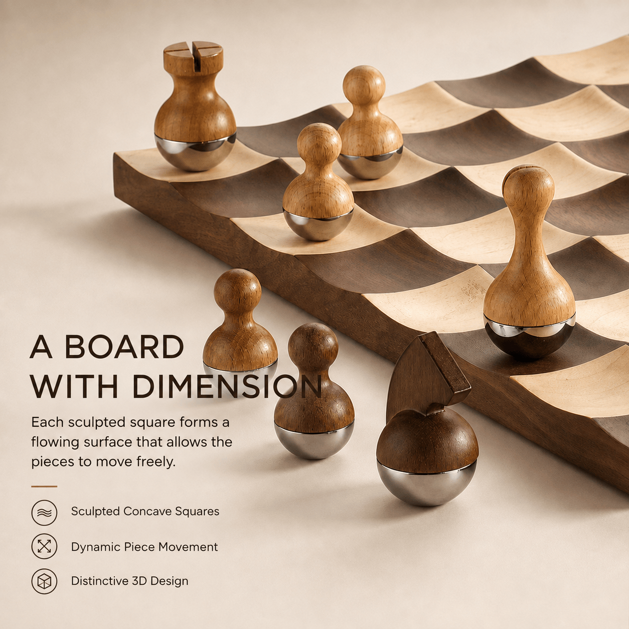 The Motion Chess Set