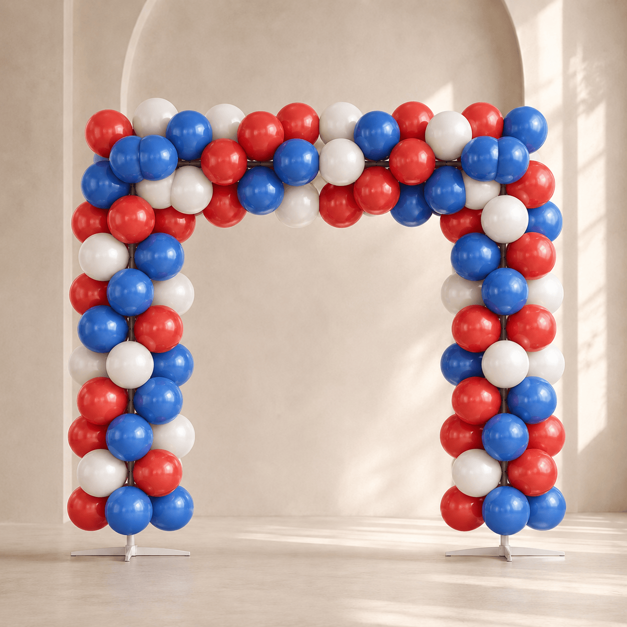 Fourth of July Balloon Arch Decoration Set