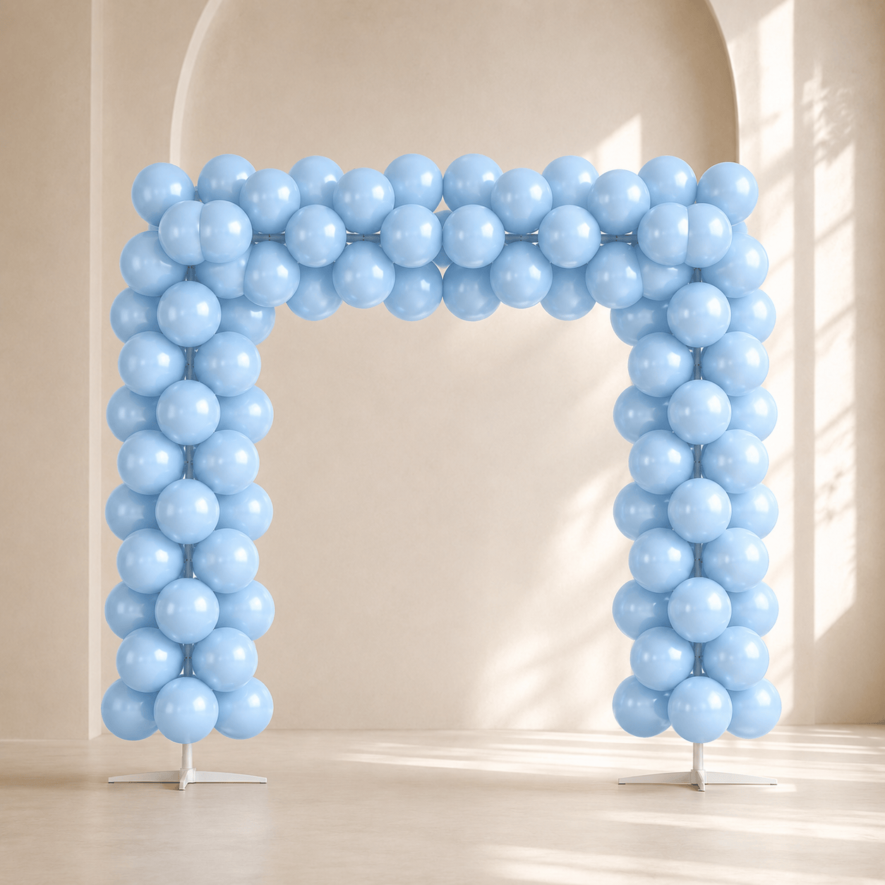 Light Blue Balloon Arch Decoration Set