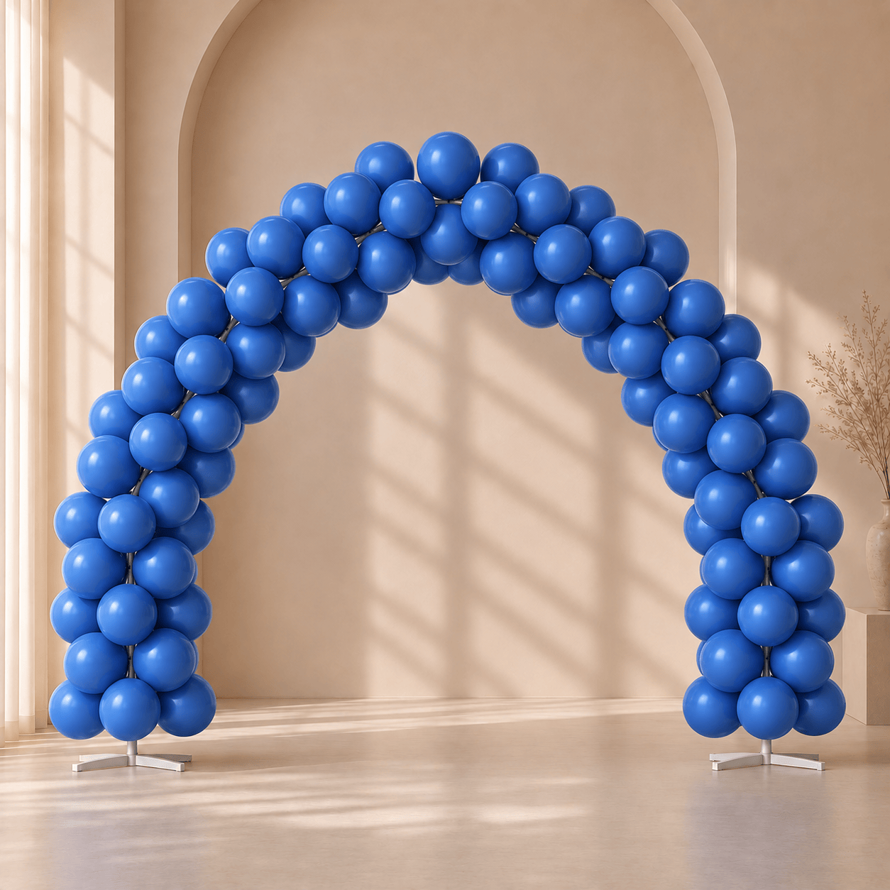 Deep Royal Blue Solid Color Balloon Arch Kit