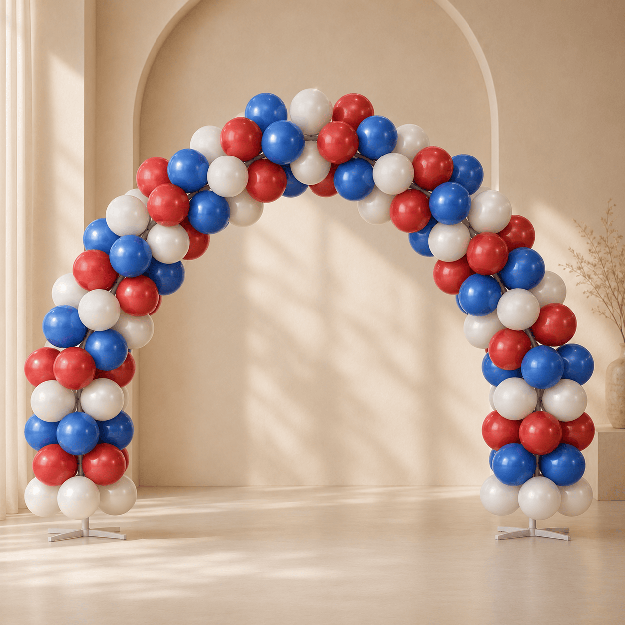 Fourth of July Balloon Arch Decoration Set