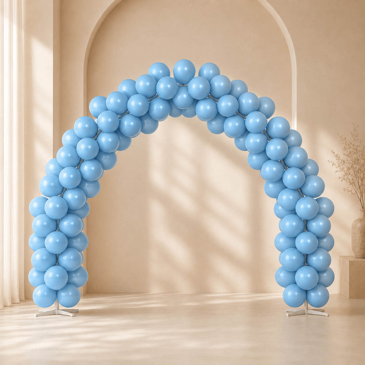 Light Blue Balloon Arch Decoration Set