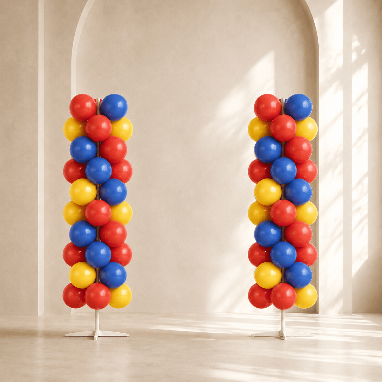 Vibrant Carnival Balloon Arch Stand Kit