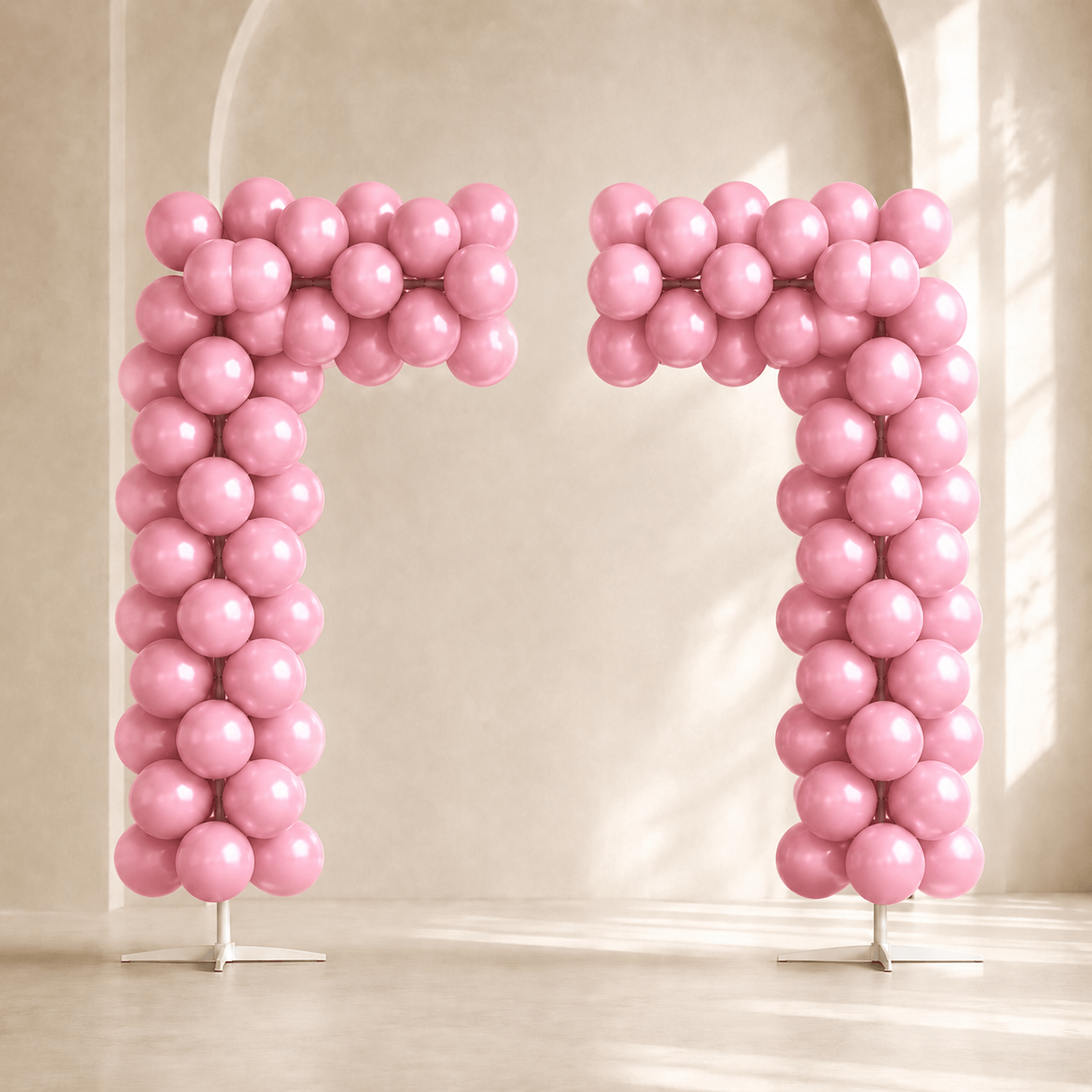 Soft Mist Dusty Pink Balloon Arch Kit