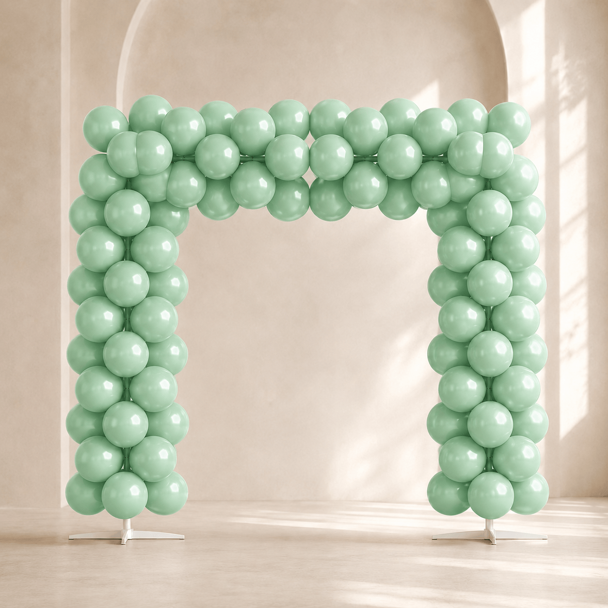 Christmas All Green Balloon Arch Decoration Set