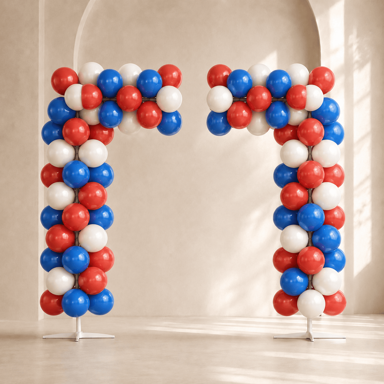 Fourth of July Balloon Arch Decoration Set