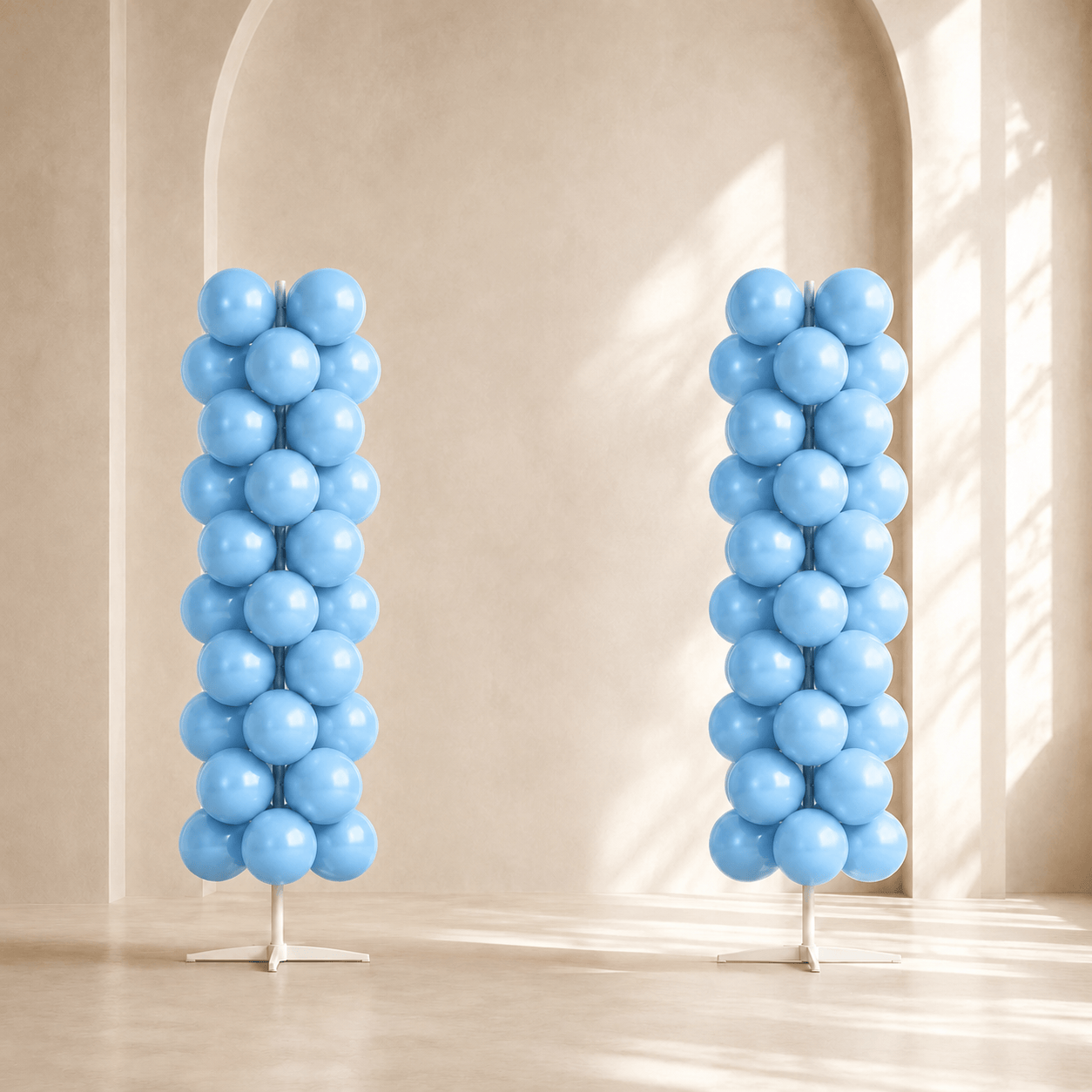 Light Blue Balloon Arch Decoration Set