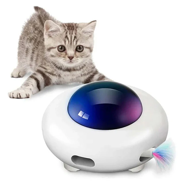 Smart Electric UFO Cat Toy
